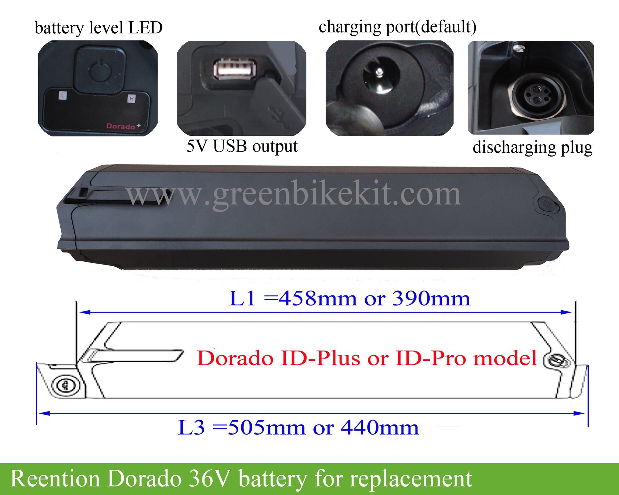 Ebike Replacement Battery Compatible with 36V Samsung SDI Ebike