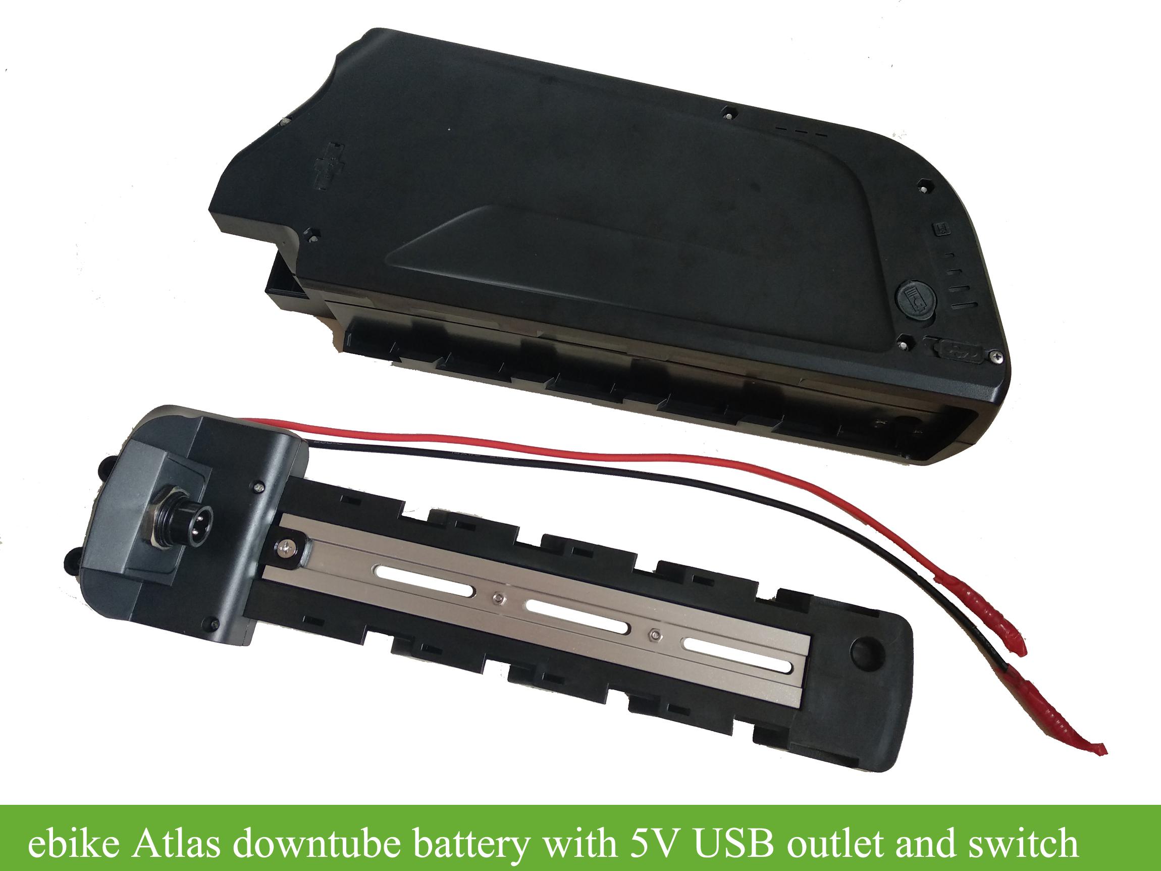Battery 36V 14.5Ah Pedelec electric bicycle Samsung cell replacement battery with USB port and charger