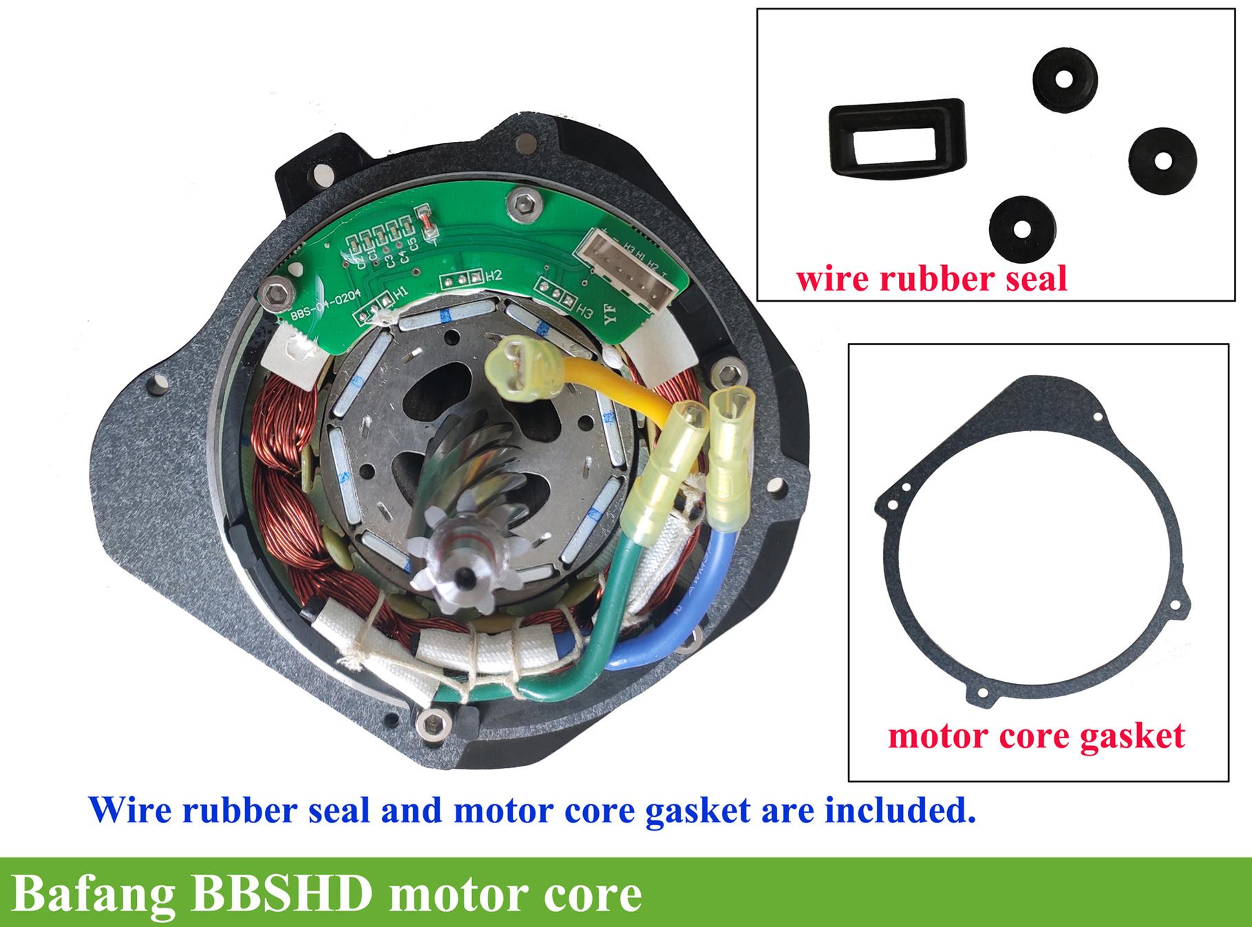 Bafang BBSHD motor core for replacement-GreenBikeKit BBS, ebike