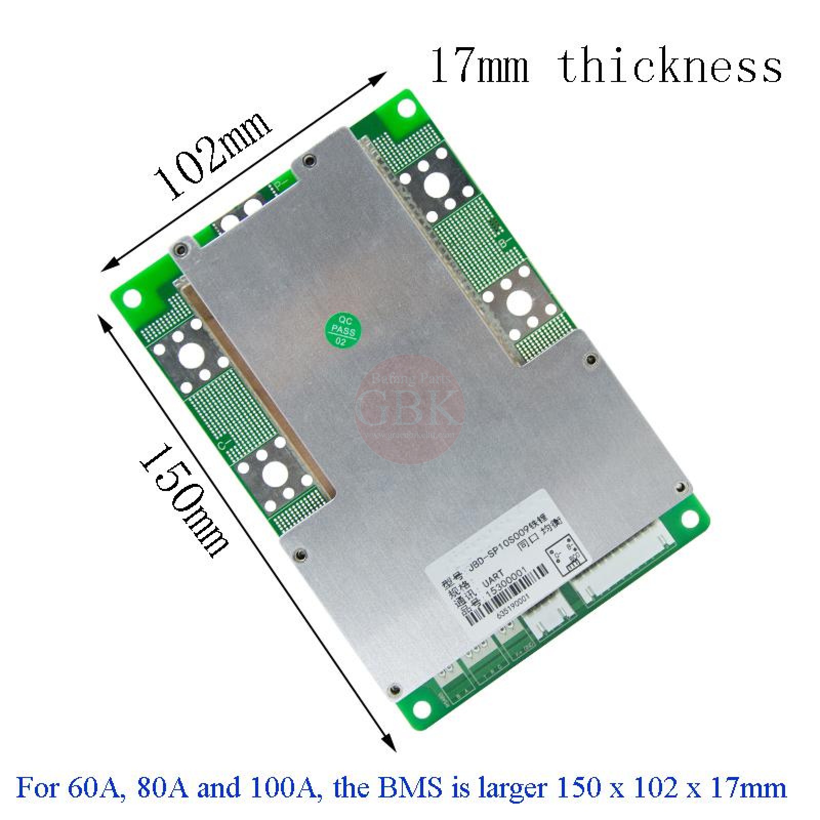smart lithium battery management system for 7s 8s 9s 10s with software ...