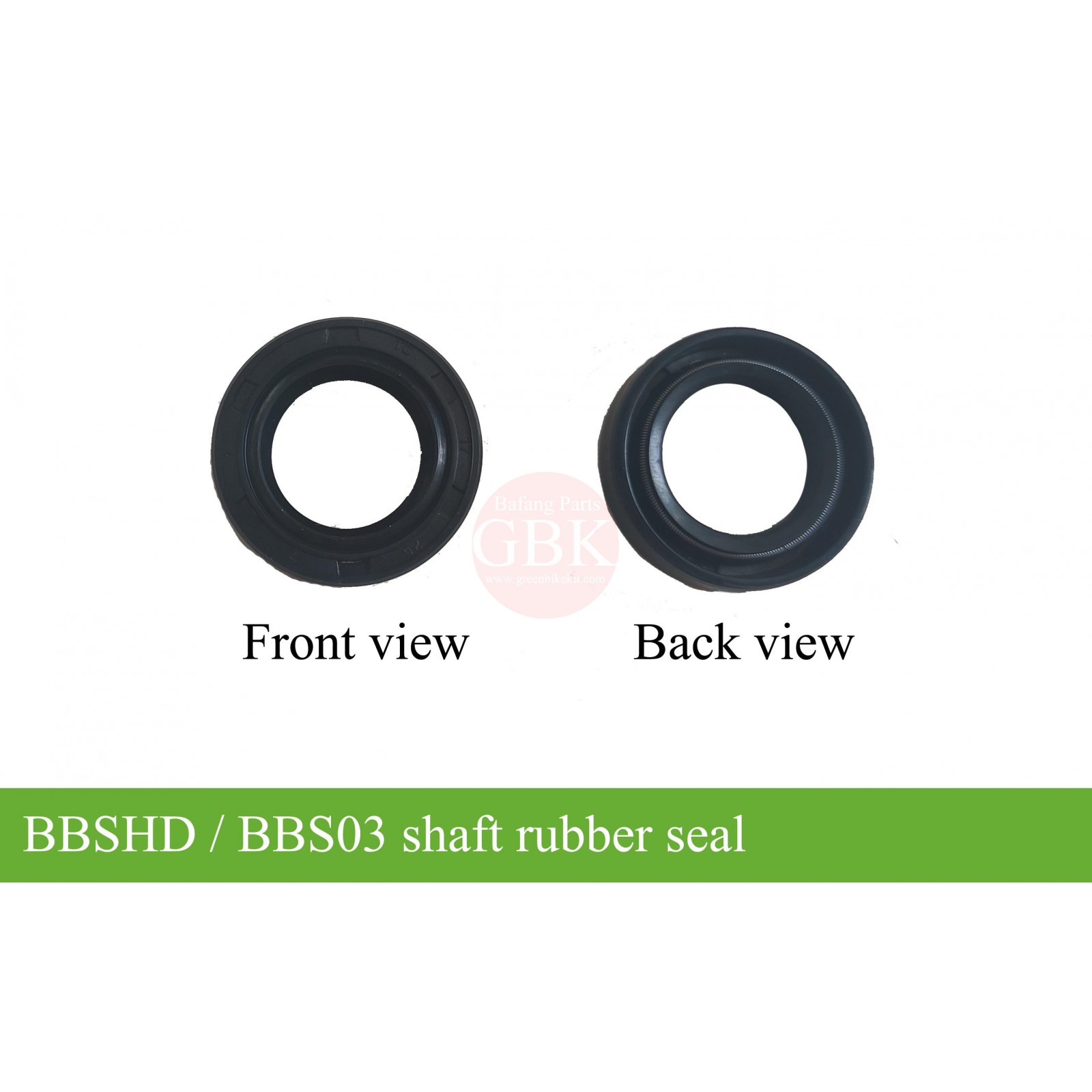 Bafang BBSHD axle rubber seal/ BBSHD crank shaft rubber seal
