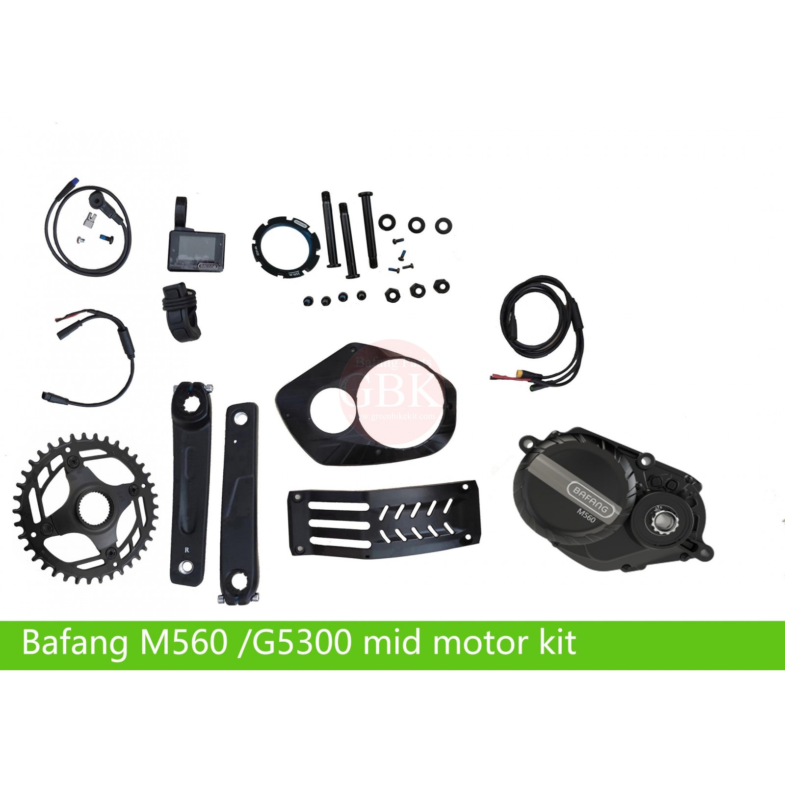 Bafang M560 /G5300 motor kit 48V BBS, ebike