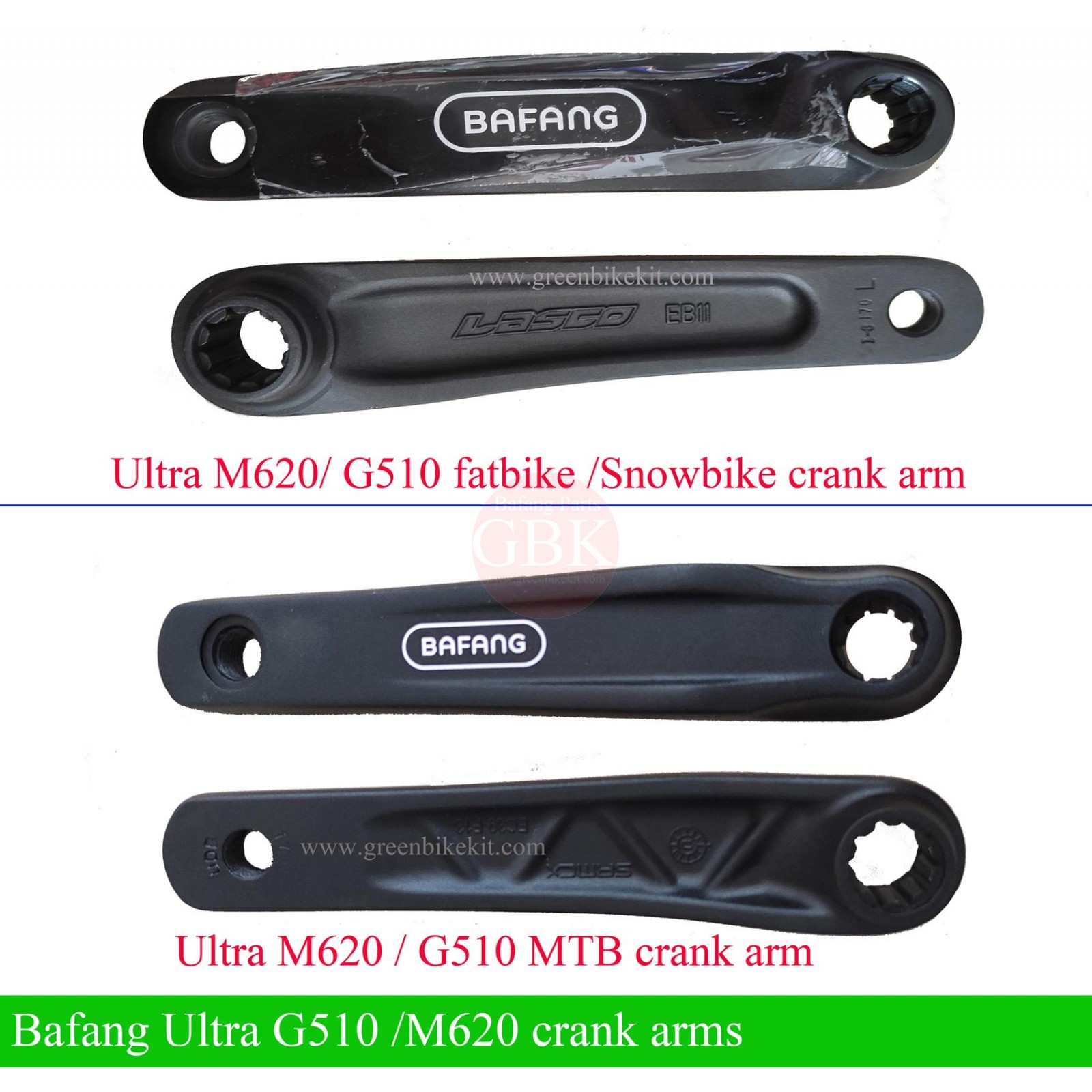 bafang crank arms