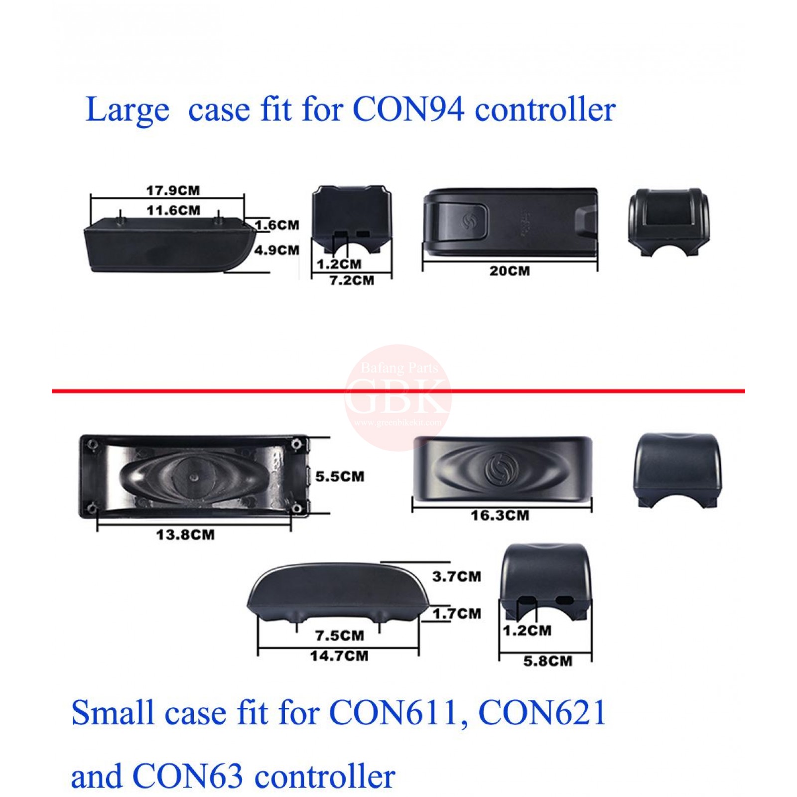 ABS case for motor controller, suitable for 250W small controller BBS ...