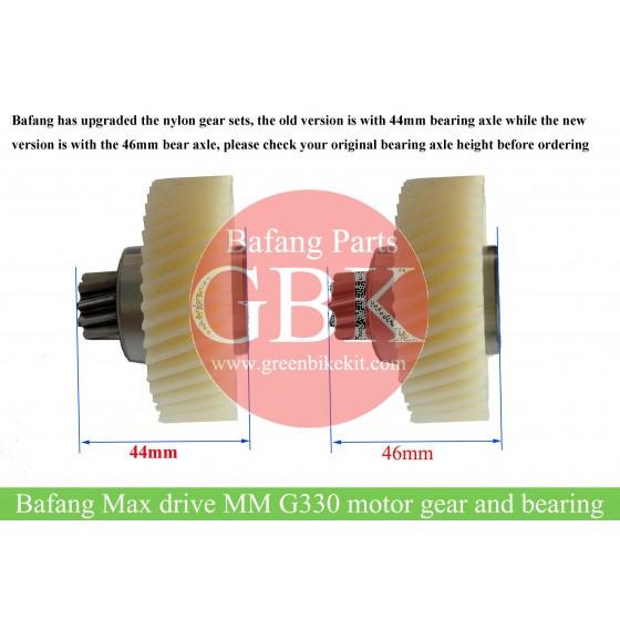 bafang-max-drive-M400-MM-G330-nylon-gear-set-with-bearing-replacement