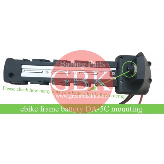 ebike-frame-down-tube-shark-battery-mounting-base-fixing-plate