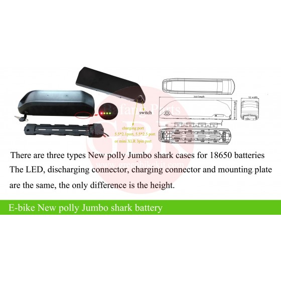 60v-ebike-new-polly-jumbo-shark-batteries-by-Samsung-cells