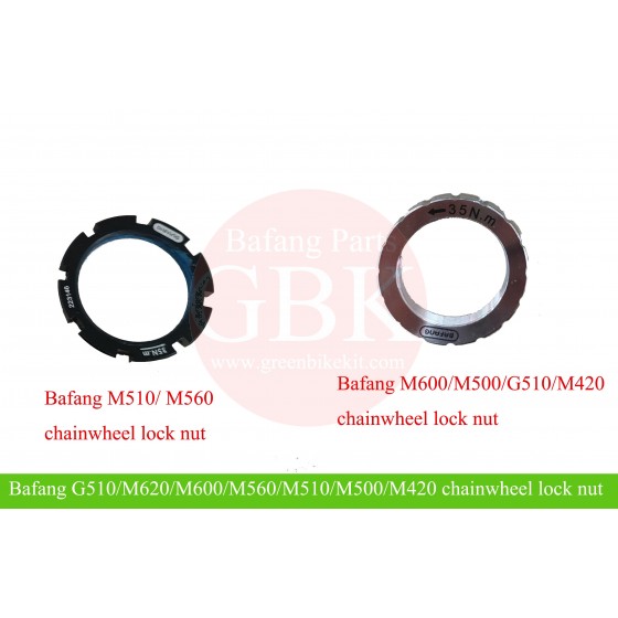 BAFANG-G510-M620-M600-M560-M510-M500-M420-CHAINRING-LOCK-NUT