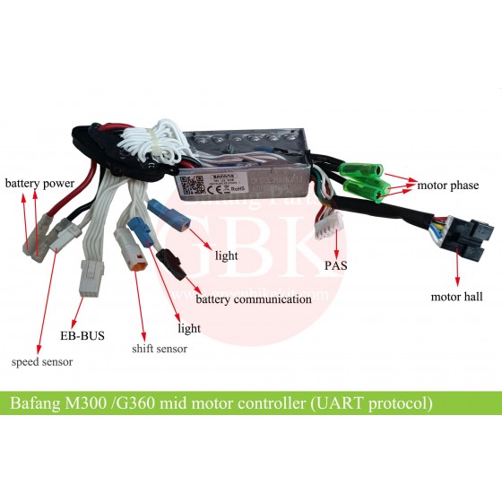 Bafang-M300-G360-controller-36V-250W-350W