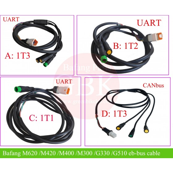 BAFANG-M400-M420-M300-G330-G510-M620-EB-BUS-cables
