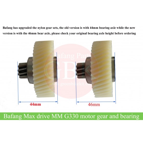 bafang-max-drive-M400-MM-G330-nylon-gear-set-with-bearing-replacement