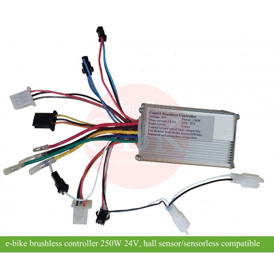 24v-220watts-6mosfets-motor-controllers-for-e-bikes