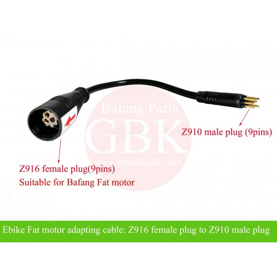 bafang-fat-motor-adapting-cable-Z916-female-to-Z910-male-plug