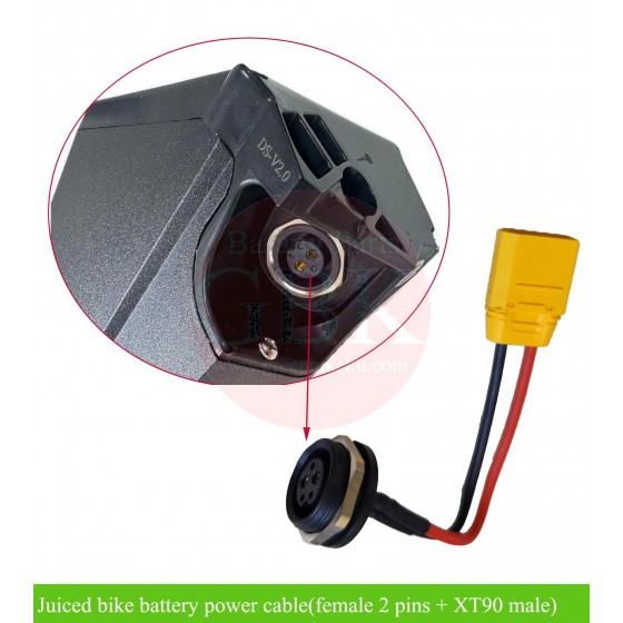 Juiced-bike-battery-connector-replacement