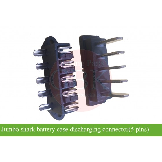 Jumboshark-casing-battery-discharging-plug-5-pins-socket