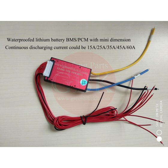 waterproofed-36v-10s-pcm-bms-for-e-bike