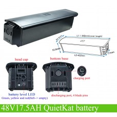Quietkat replacement battery 48V 17.5AH 840WH
