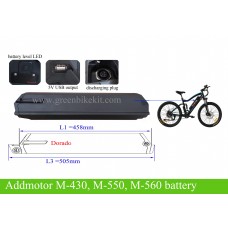 48V Dorado battery for Addmotor MOTAN M-430/ M-550/ M-560/ M5800