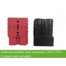 Anderson Double poles connector, 50A/175A