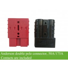 Anderson Double poles connector, 50A/175A