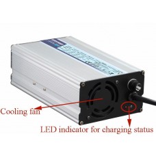 600W alloy shell battery charger for golfcar/petrol/seesighting car/electric motorcycle/car battery