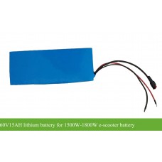 60V15AH(17S3P) 990WH e-scooter battery with 30A BMS for 1500W-1800W e-motorcycle