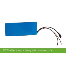 72V 20AH electric motorcycle battery 