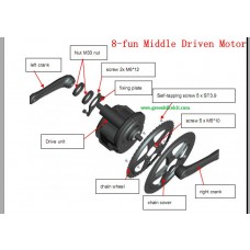 Bafang BBS kit for 36V e-bike