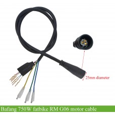 Motor cable for Bafang 750W fatbike/ snow bike hub motor