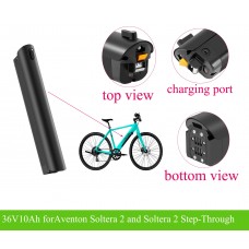 36V10AH battery fit for Aventon Soltera 2 /Aventon Soltera 2 Step-Through