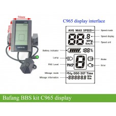 Bafang bbs LCD /screen/ display C961 /C965