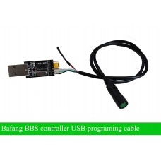 Bafang BBS mid motor controller programming cable