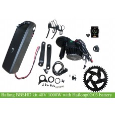 Bafang BBSHD with 48V Hailong 02/ G80 downtube battery