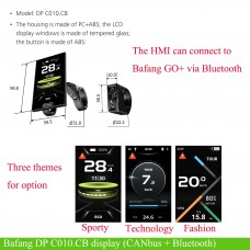 Bafang DP C010 display(CANbus)