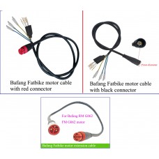 Motor cable for Bafang 100W/ 750W fatbike/ snow bike hub motor