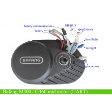 Bafang M300 G360 barebone motor 36V 350W UART