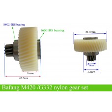 Bafang M420 G332 nylon gear set