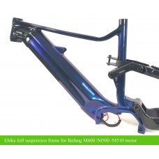 Bafang M600 /M500 /M510 full suspension ebike frame