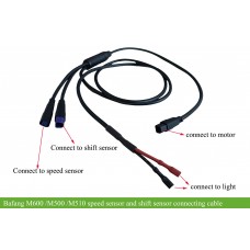 Bafang M600 /M500 /M510 M200 M410 speed sensor /shift sensor adapter cable