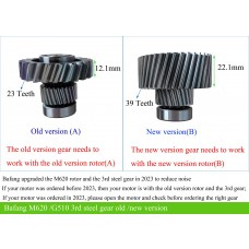 Bafang motor M620 /G510 third steel gear(silient version available)