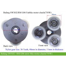 Bafang RM G060/ RM G062/ SWX02/RM G020 Sondors fatbike/snowbike motor clutch/ platenary gear set 