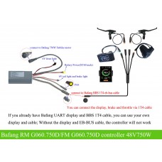 Bafang RM G060/FM G060 48V 750W controller