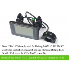 Bafang Ultra M620 G510 motor calibration(UART) display