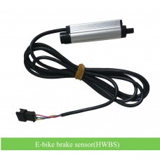 Hidden wire brake sensor/HWBS for electric bicycle without using the normal e-brake lever
