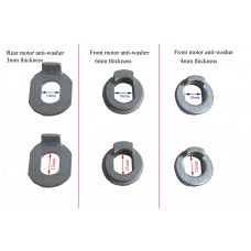 E-bike brushless hub motor anti-torque washers