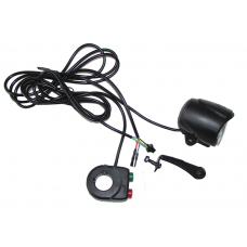 Wuxing LED e-bike headlight / horn /taillight with two in one switch