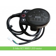 KT 900S LED meter 24V 36V 48V for e-bikes