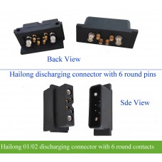 Hailong (hailong 01/02/03) battery connector/socket(4 pin /5 pin /6 pin) male and female