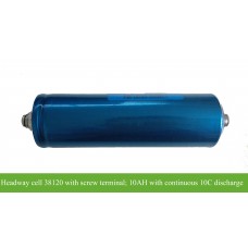 38120S headway cell, 10AH with screw terminal