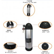 Lithium bottle battery case for diy battery